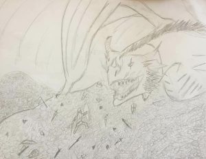 SigurdFacesFafnirtheDragon